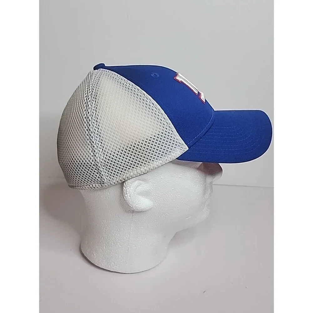 New York Giants New Era 39Thirty Hat Cap Blue White Size Small/ Medium EUC